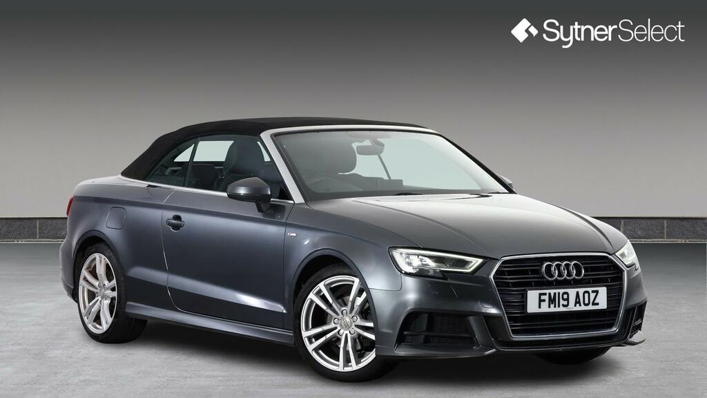 Audi A3 Cabriolet 35 Tfsi S Line Tech Pack Grey