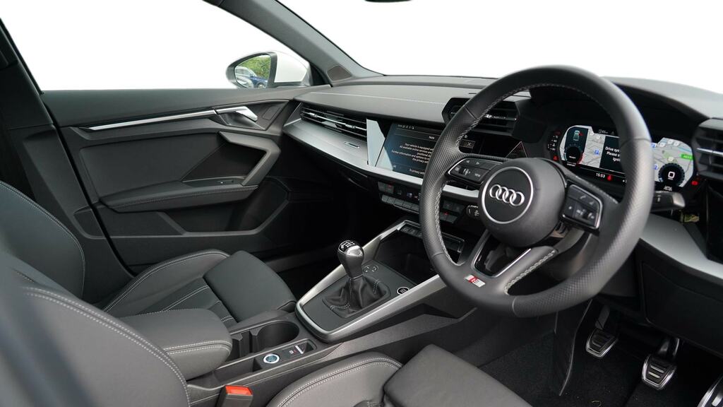Audi A3 30 Tfsi S Line White #6