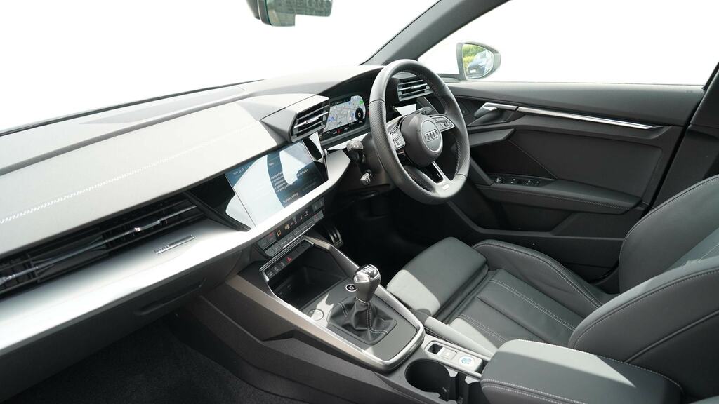 Audi A3 30 Tfsi S Line White #2