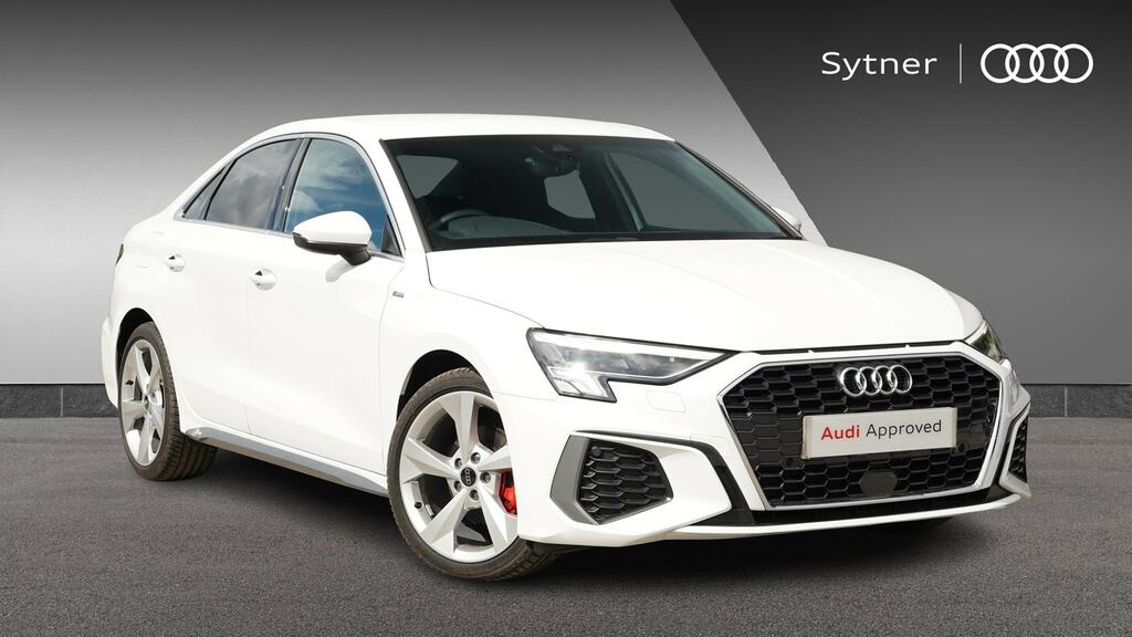 Audi A3 30 Tfsi S Line White