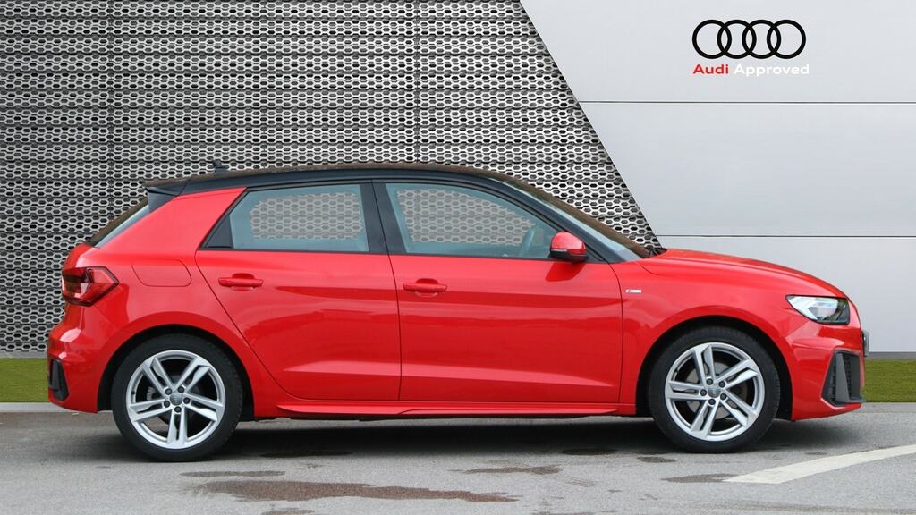 Audi A1 30 Tfsi S Line Tech Pack YB19CDX Red #4