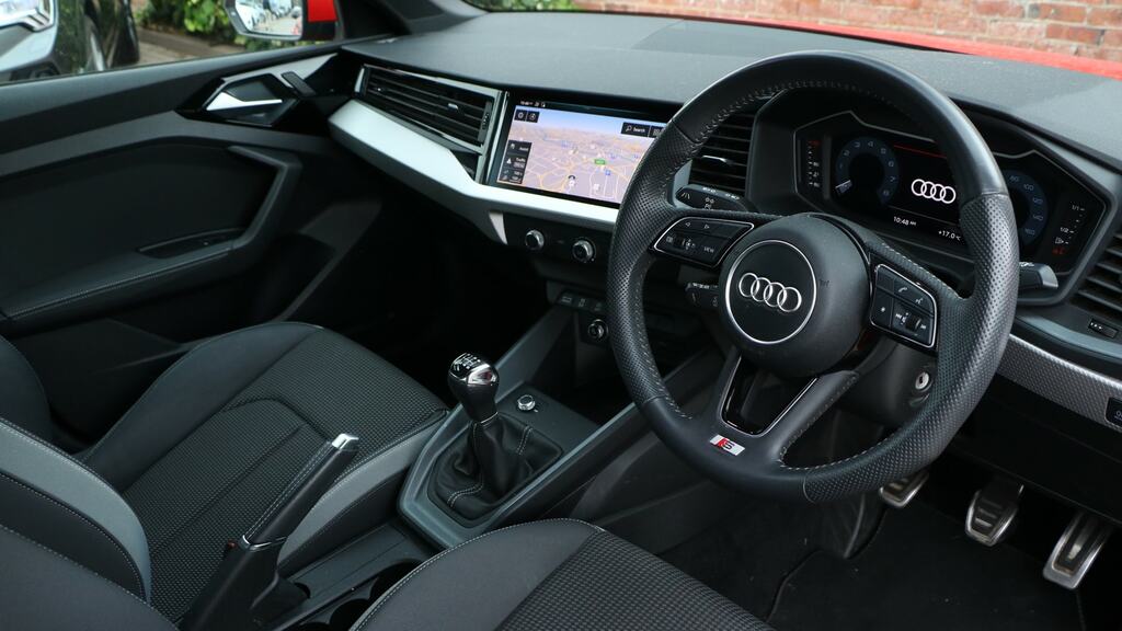 Audi A1 30 Tfsi S Line Tech Pack YB19CDX Red #6