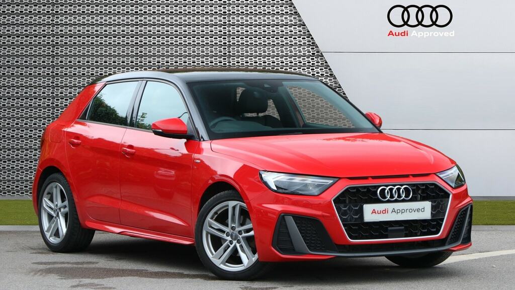 Audi A1 30 Tfsi S Line Tech Pack Red