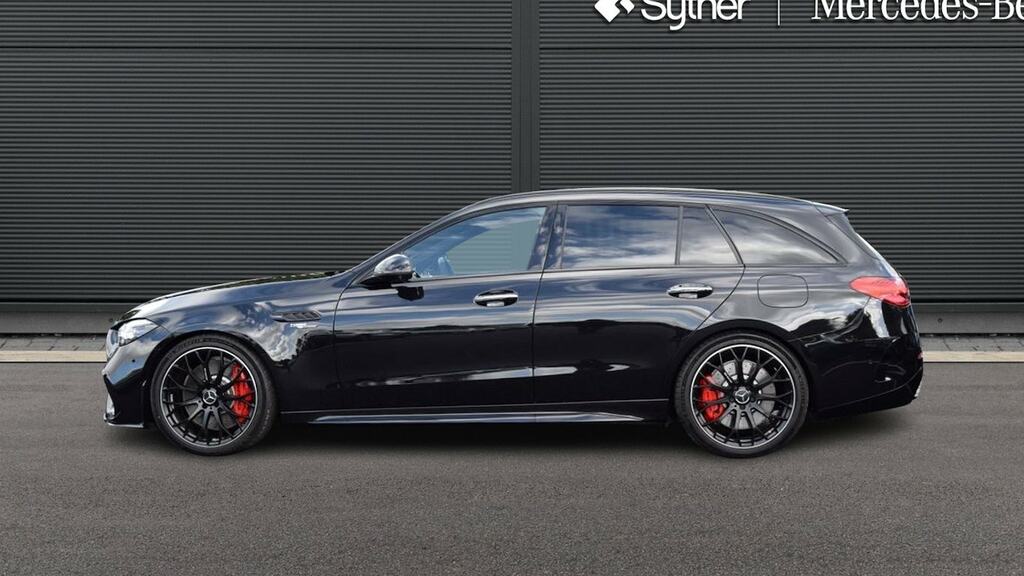 Mercedes-Benz C Class C63 S E 4Matic Night Ed Premium Mct Black #4