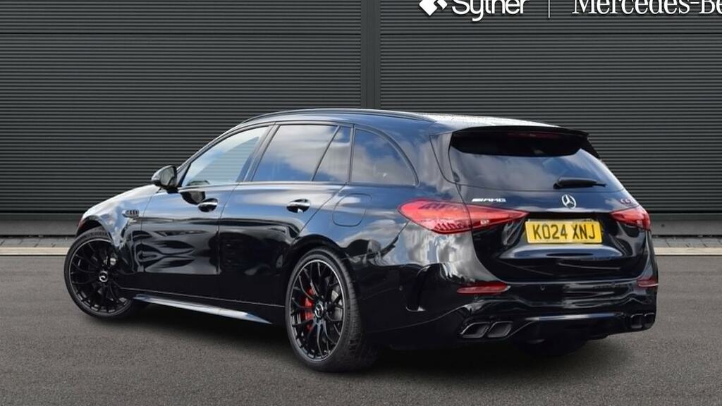 Mercedes-Benz C Class C63 S E 4Matic Night Ed Premium Mct Black #2