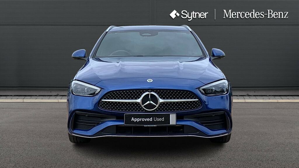 Mercedes-Benz C Class C200 Amg Line Premium 9G-tronic KU23NMM Blue #6