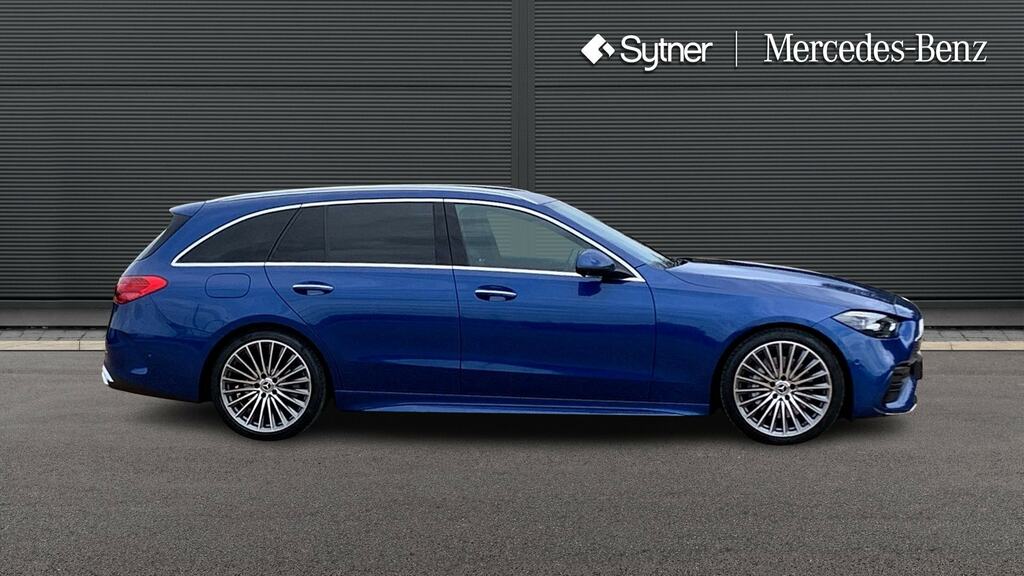 Mercedes-Benz C Class C200 Amg Line Premium 9G-tronic KU23NMM Blue #4