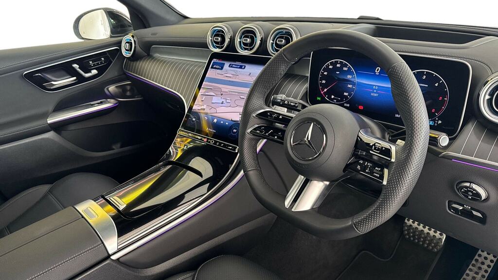 Mercedes-Benz GLC Class Glc 300D 4Matic Amg Line Premium 9G-tronic Silver #3