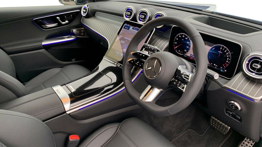 Mercedes-Benz GLC Class Glc 300E 4Matic Amg Line Prem Plus 9G-tronic KR75JWA Blue #3