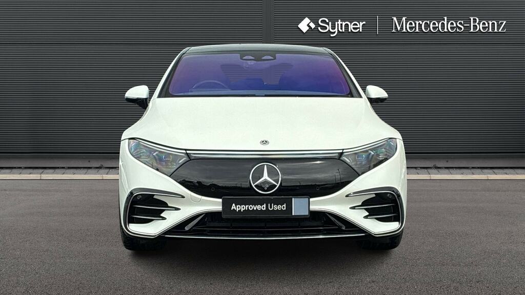 Mercedes-Benz EQS Eqs 450 245Kw Amg Line Premium 108Kwh White #6