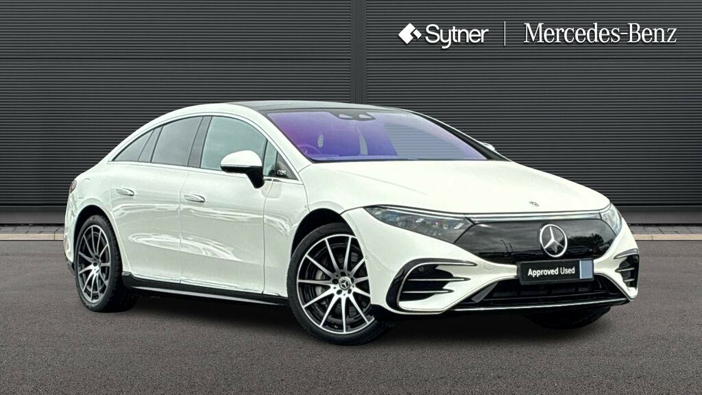Mercedes-Benz EQS Eqs 450 245Kw Amg Line Premium 108Kwh White