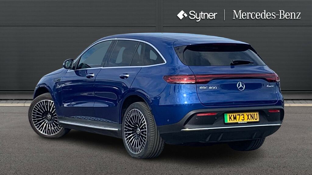 Mercedes-Benz EQC Eqc 400 300Kw Amg Line Premium 80Kwh KM73XNU Blue #2