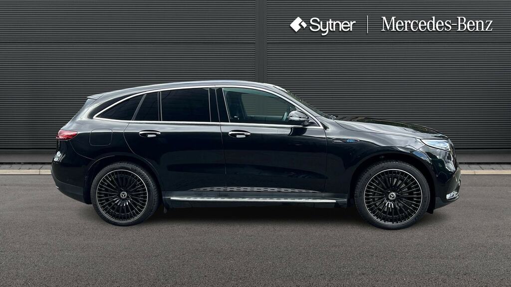 Mercedes-Benz EQC Eqc 400 300Kw Amg Line Premium Plus 80Kwh Black #4