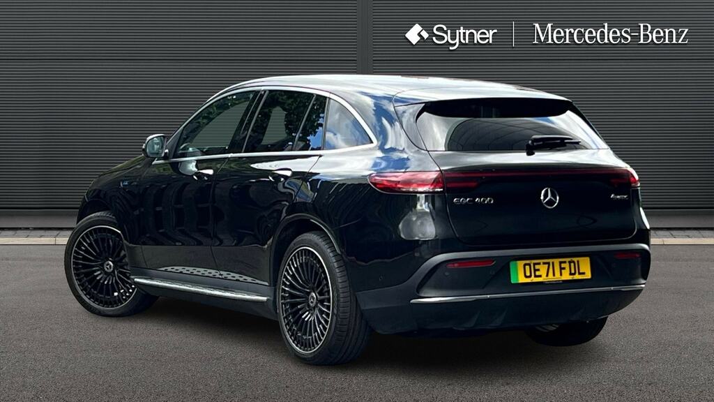 Mercedes-Benz EQC Eqc 400 300Kw Amg Line Premium Plus 80Kwh Black #2