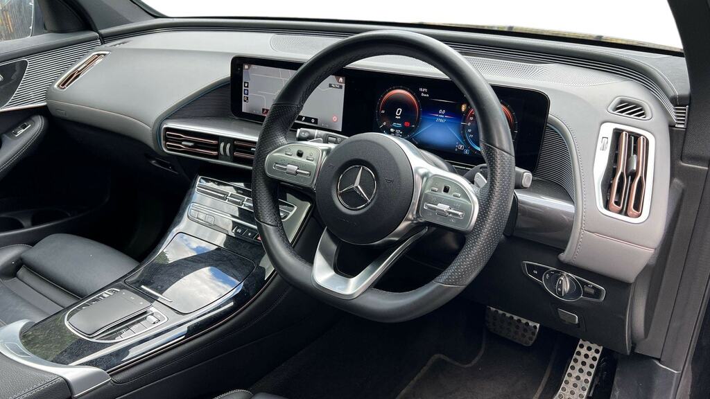 Mercedes-Benz EQC Eqc 400 300Kw Amg Line Premium Plus 80Kwh Black #3