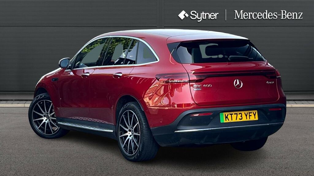 Mercedes-Benz EQC Eqc 400 300Kw Amg Line 80Kwh KT73YFY Red #2