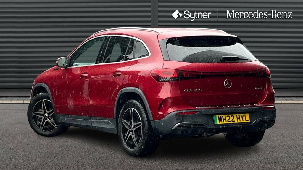 Mercedes-Benz EQA Eqa 300 4Matic 168Kw Amg Line 66.5Kwh Red #2