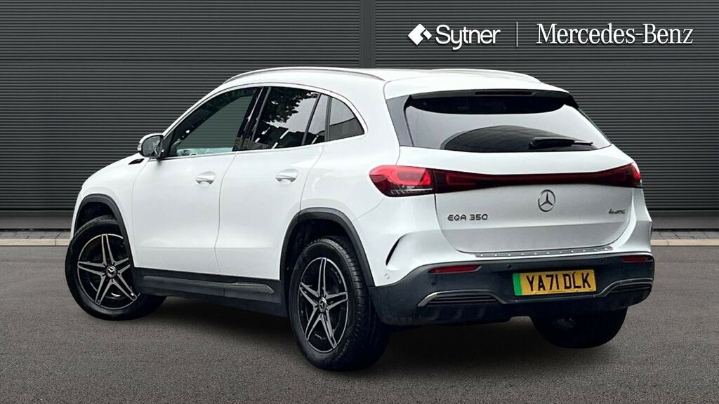 Mercedes-Benz EQA Eqa 350 4Matic 215Kw Amg Line 66.5Kwh YA71DLK White #2