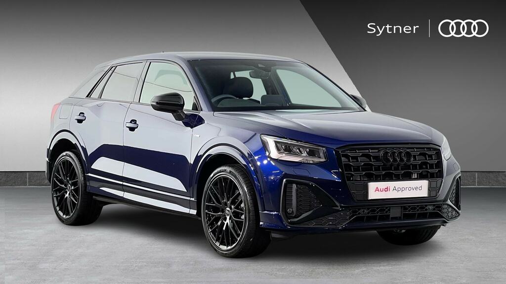 Audi Q2 35 Tfsi Black Edition S Tronic Tech Blue