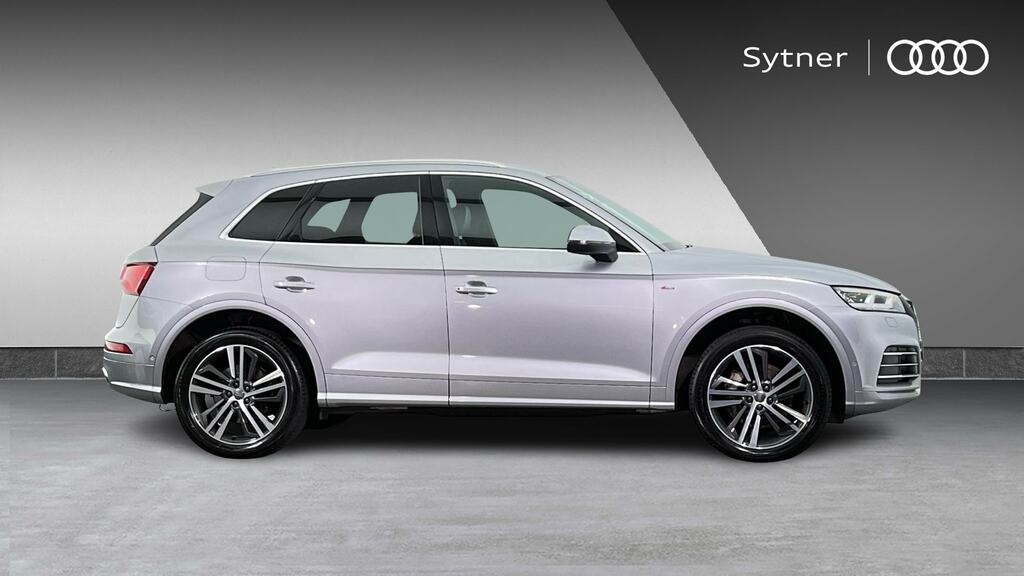 Audi Q5 55 Tfsi E Quattro S Line Compet S Tronic Cs RK70KRO Silver #4