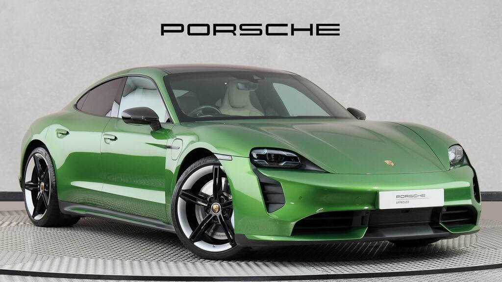 Porsche Taycan 500Kw Turbo 93Kwh Green