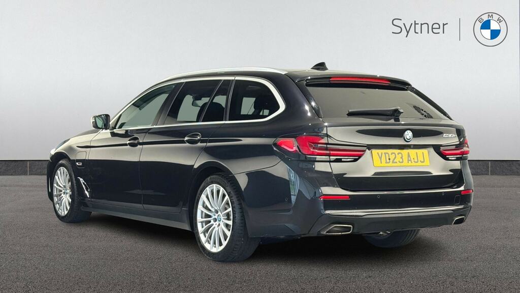 BMW 5 Series 530E Se YD23AJJ Black #2