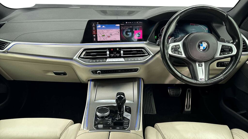 BMW X5 Xdrive40d Mht M Sport 7 Seat Tecpro Pk KW11NGW Black #4