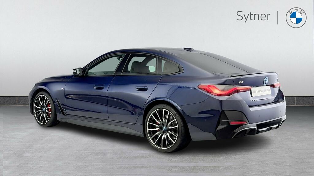BMW i4 400Kw M50 83.9Kwh WK72VRX Blue #2
