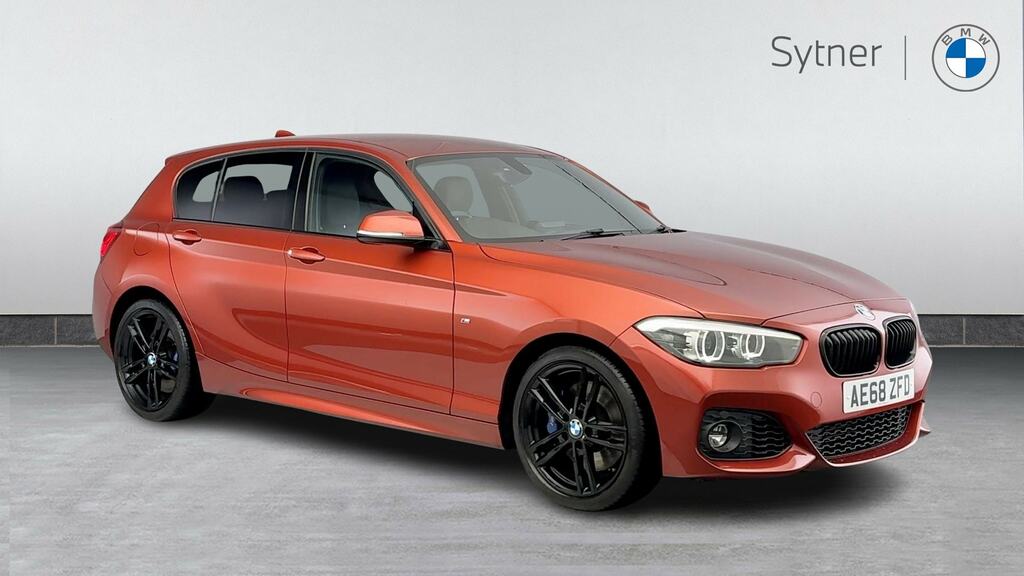 BMW 1 Series 118I 1.5 M Sport Shadow Edition Orange