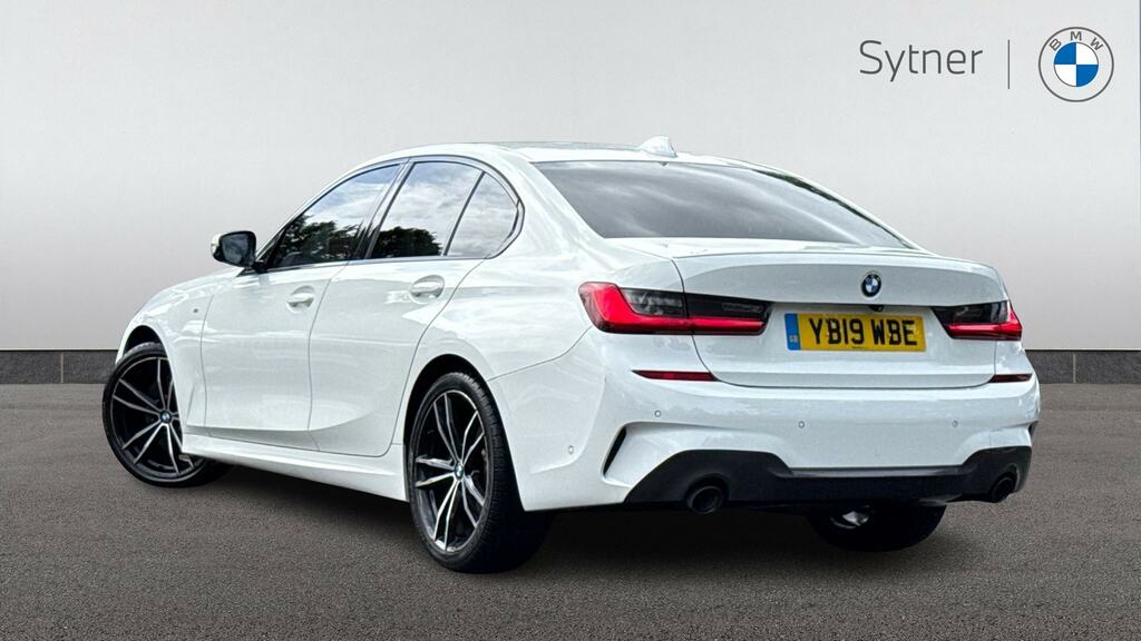 BMW 3 Series 320D M Sport Step Tech Pack YB19WBE White #2