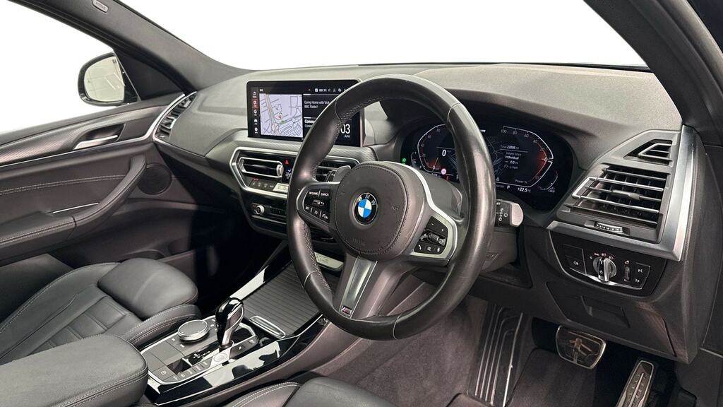BMW X3 Xdrive30d Mht M Sport Black #6