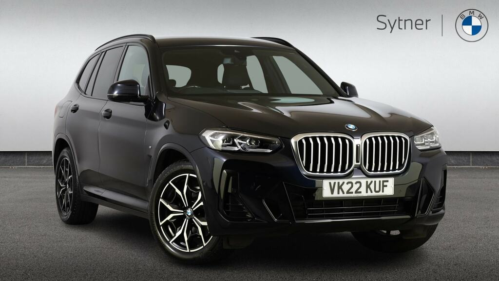 BMW X3 Xdrive30d Mht M Sport Black