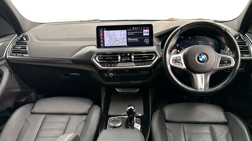 BMW X3 Xdrive30d Mht M Sport Black #4