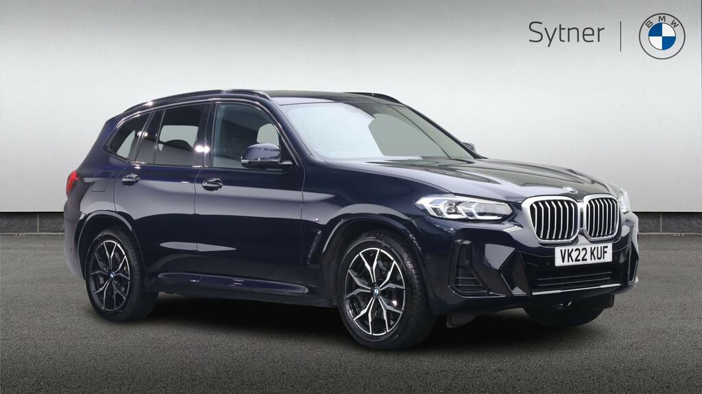 BMW X3 Xdrive30d Mht M Sport Black