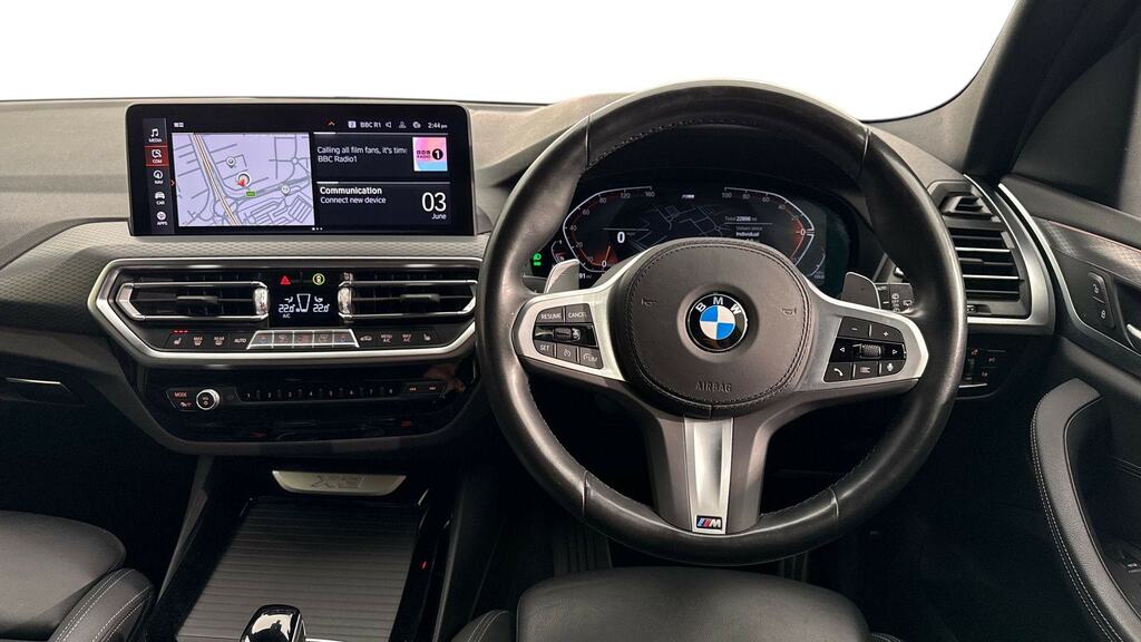 BMW X3 Xdrive30d Mht M Sport Black #5