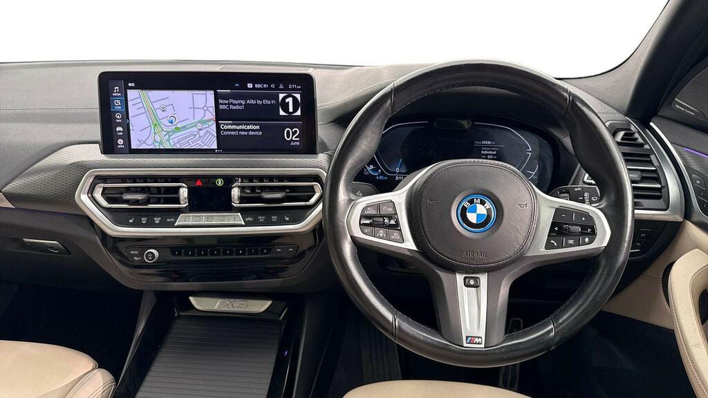 BMW iX3 210Kw M Sport Pro 80Kwh Blue #5