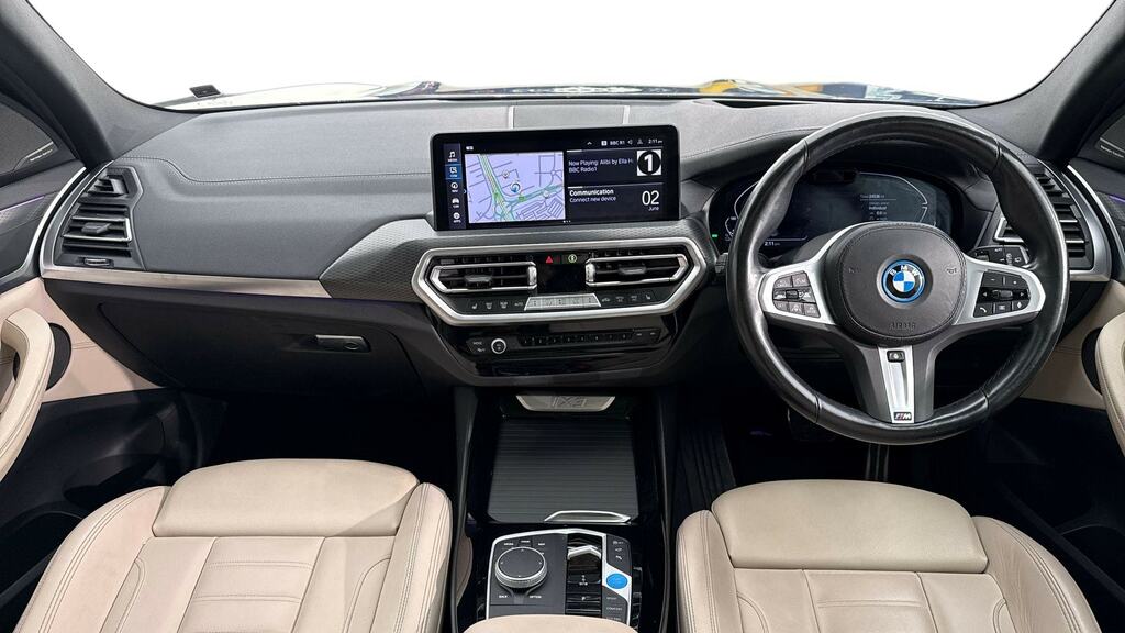 BMW iX3 210Kw M Sport Pro 80Kwh Blue #4