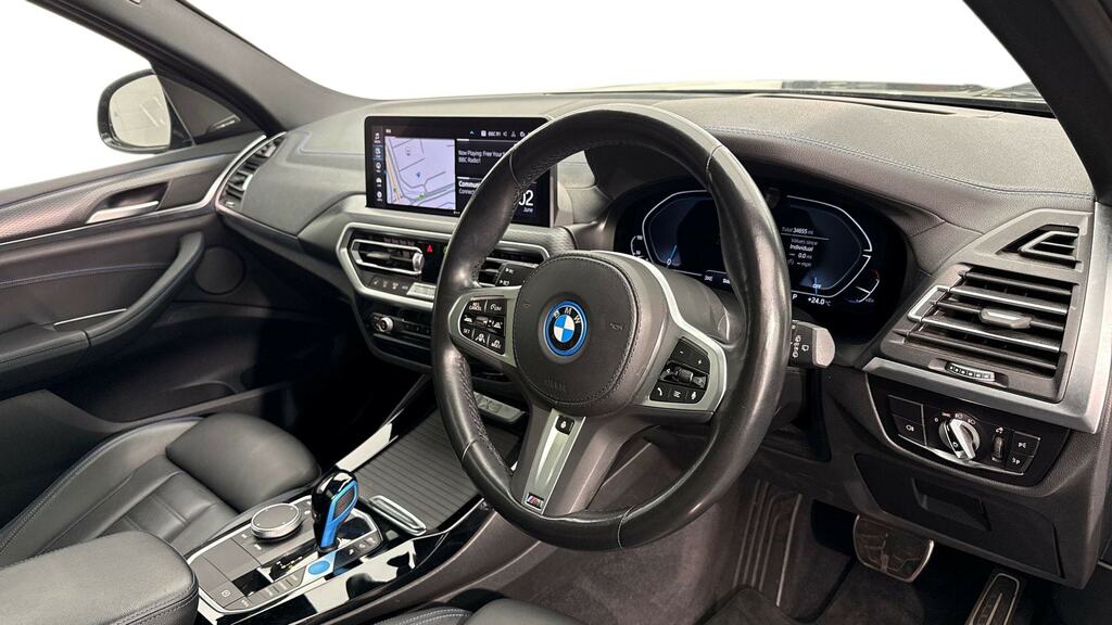 BMW iX3 210Kw M Sport Pro 80Kwh Black #6