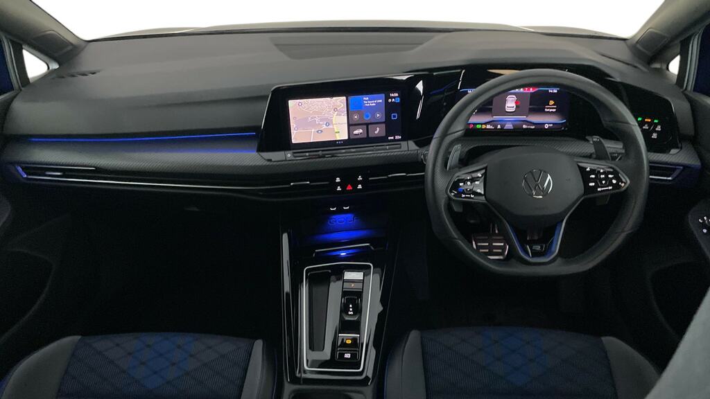 Volkswagen Golf 2.0 Tsi 320 R 4Motion Dsg WM73CJF Blue #6