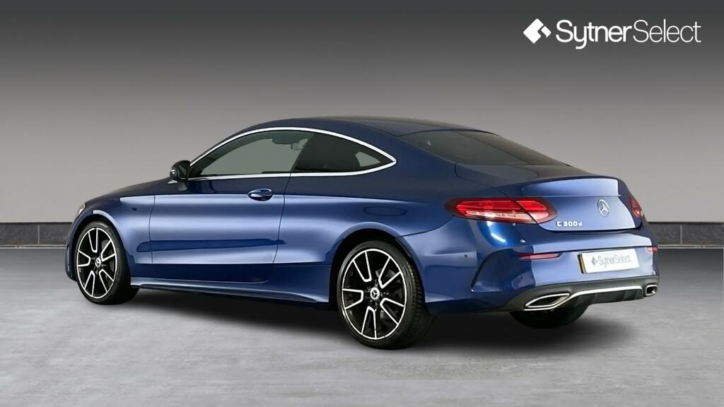 Mercedes-Benz C Class C300d Amg Line Premium 9G-tronic LG70XVT Blue #2