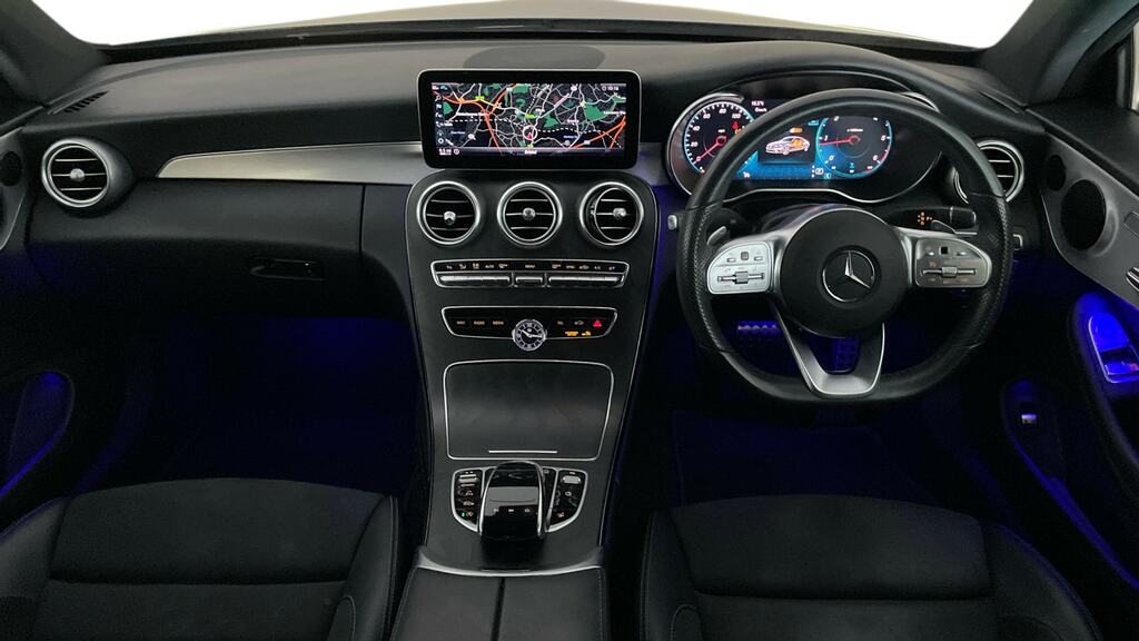 Mercedes-Benz C Class C300d Amg Line Premium 9G-tronic LG70XVT Blue #6