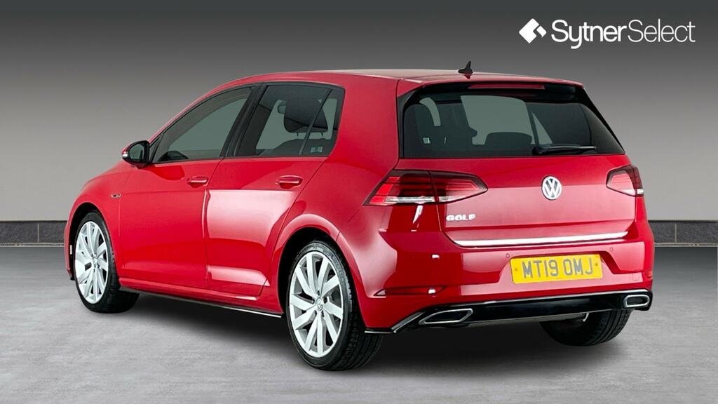 Volkswagen Golf 1.5 Tsi Evo 150 R-line Dsg MT19OMJ Red #2
