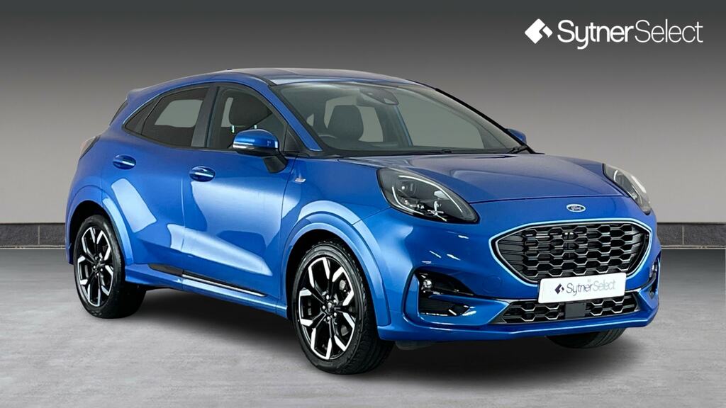 Ford Puma 1.0 Ecoboost Hybrid Mhev St-line X KT71DCX Blue
