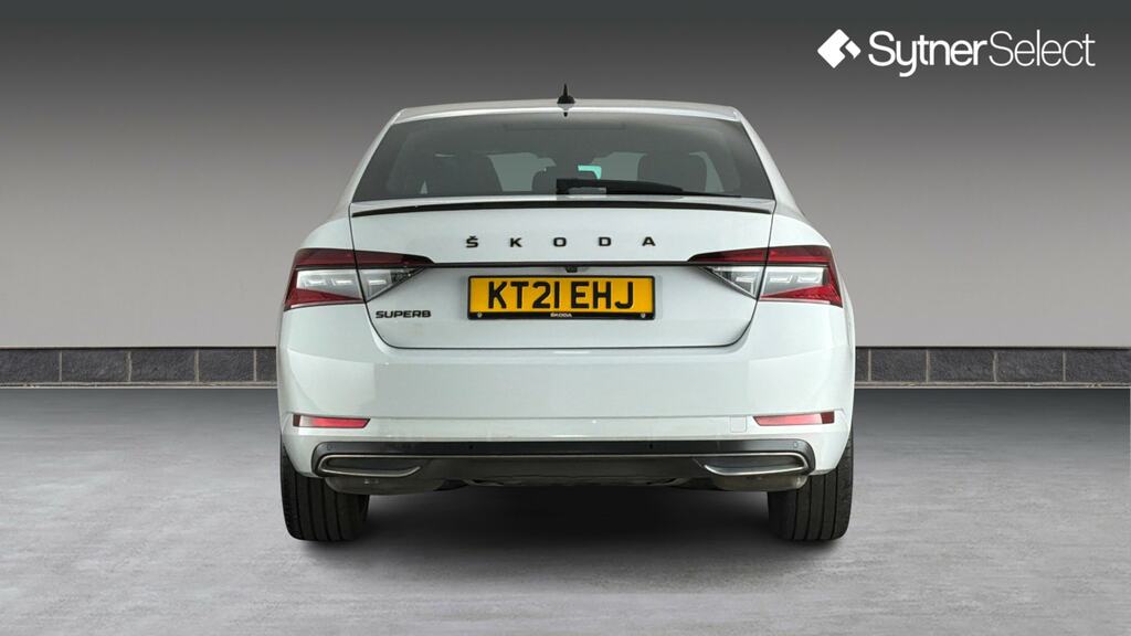 Skoda Superb 2.0 Tsi 190 Sport Line Plus Dsg White #5