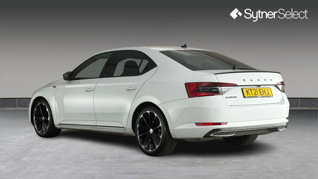 Skoda Superb 2.0 Tsi 190 Sport Line Plus Dsg White #2
