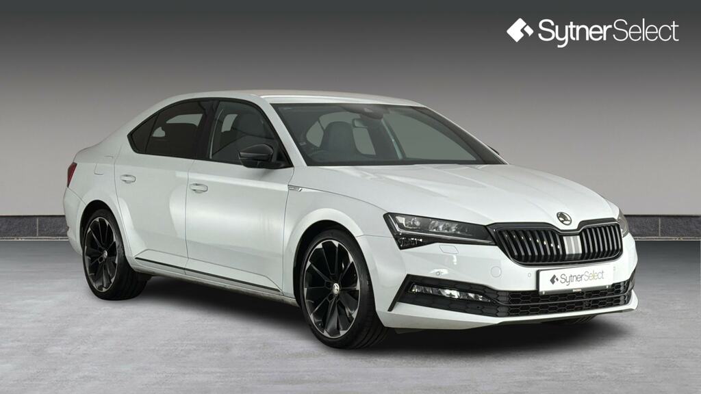 Skoda Superb 2.0 Tsi 190 Sport Line Plus Dsg White