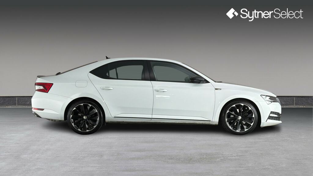 Skoda Superb 2.0 Tsi 190 Sport Line Plus Dsg White #3