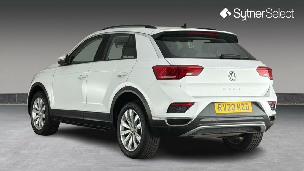 Volkswagen T-Roc 1.0 Tsi Se RV20KZD White #2