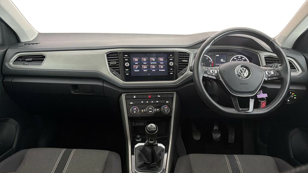 Volkswagen T-Roc 1.0 Tsi Se RV20KZD White #6