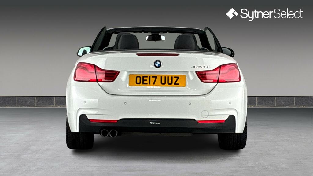 BMW 4 Series 420I M Sport Professional Media White #5